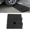 Einfahrtsbordsteinrampe 13 cm Höhe Tragbar Leichtgewichtig Schnallendesign Rutschfeste strukturierte Bordstein-Einfahrtsrampe für Autos Karren Motorräder Fahrräder