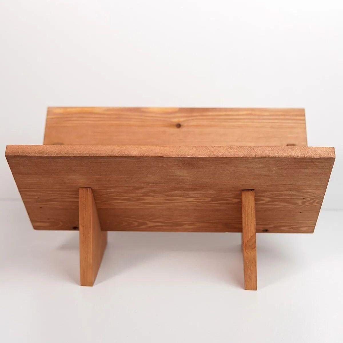 

Деревянная книжная полка соснового стола и органайзер, декоративное украшение книжной полки