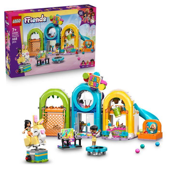 LEGO Friends 42686 L'Aire de Jeux d'Intérieur - Jouet de Construction des 7 ans - Cadeau