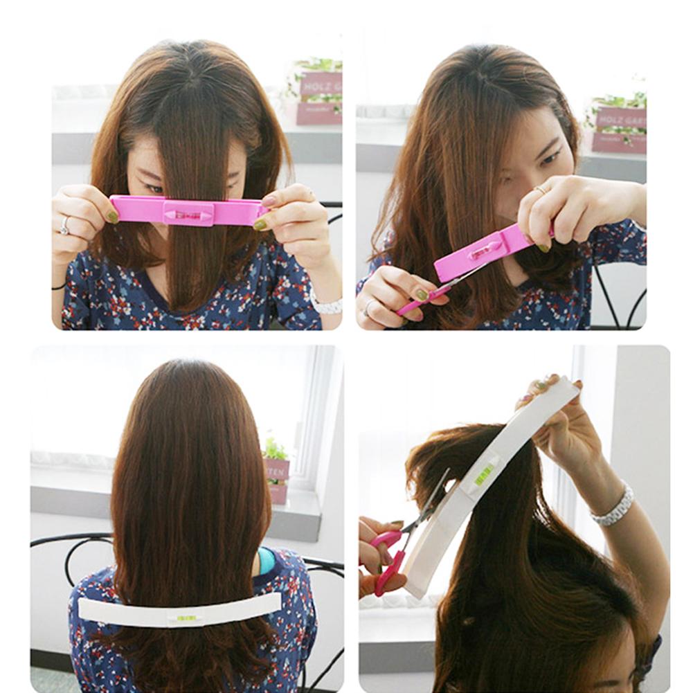 2pcs Set Fashion DIY Professional Barber Accessories Tool Bangs Hair Cutting Clip Comb Hairstyle Typing Trim Tool