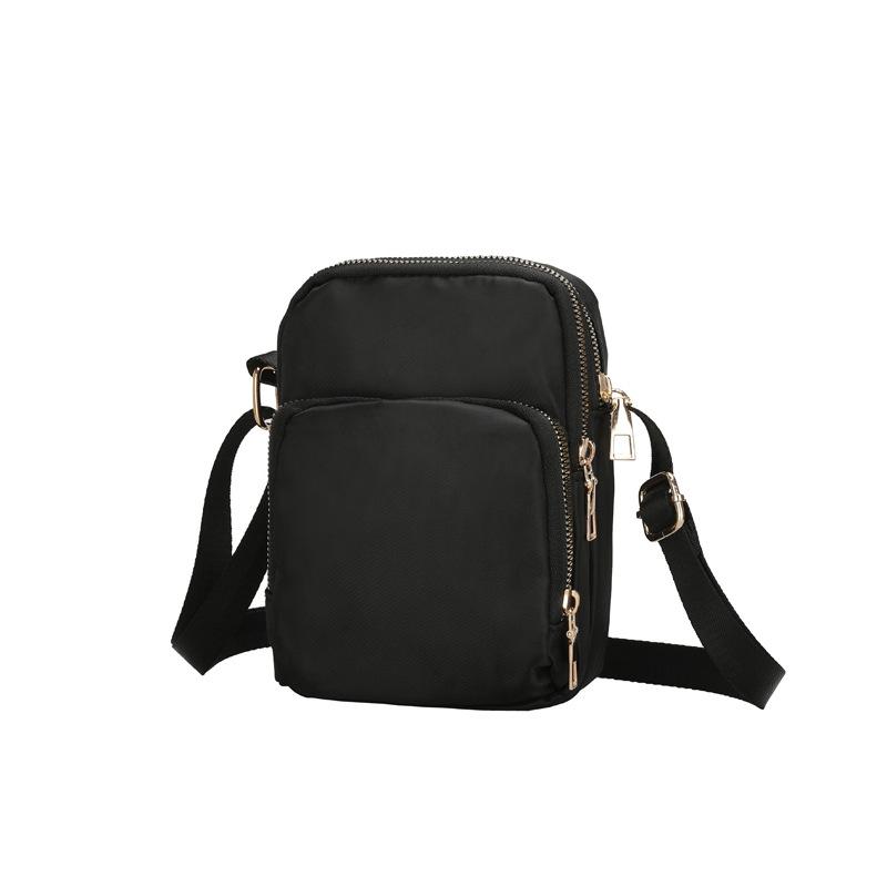 Neue Handy-Umhängetaschen für Damen, modische Damen-Umhängetasche, Handy-Geldbörse, 3-lagige wasserdichte Oxford-Geldbörse