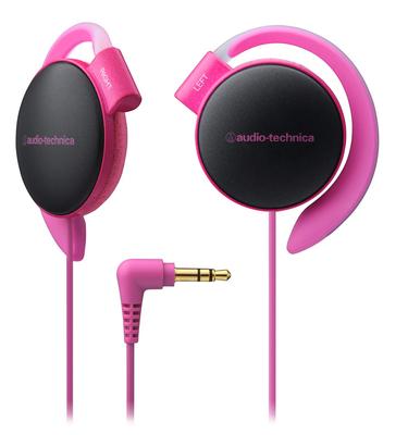 Audio-Technica EarFit Headphones, Pink, ATH-EQ500 PK