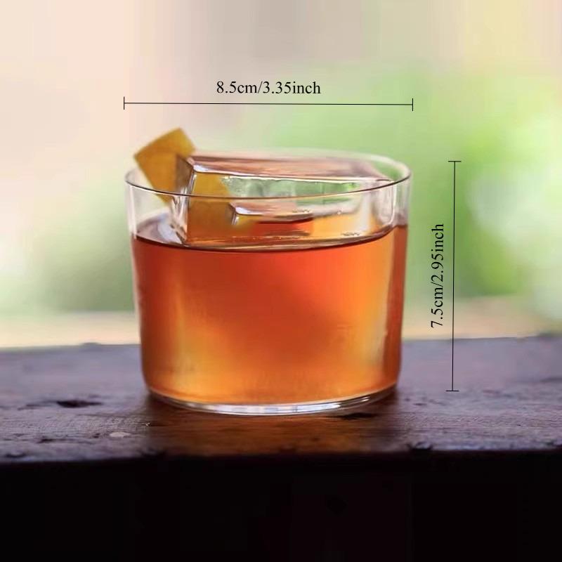 

Transparent Crystal Glass Bar High-value Ultra-thin Cocktail Classical Cup Home Leisure Drinkware 301-400ml