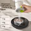 Kitchen Smiling Face Buckle Quantitative Seasoning Jar