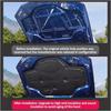 Engine Hood Sound Pad Compatible for Jaguar XJ X351 2010~2019 Car Heat Insulation Cotton Mats Soundproof Cover Cushion Interior Accessories