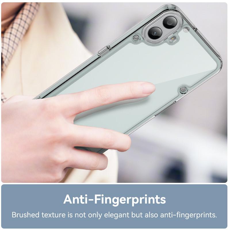 For Nothing CMF Phone 1 Case Nothing CMF Phone 1 Cover Luxury Clear PC + TPU Shockproof Phone Back Cover For Nothing CMF Phone 1