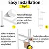 White/Black/Gold 5 Layer Plant Garden Rack Steel Shelf Outdoor Indoor Balcony Ladder Pot Plant Rack Flower Pot Plant Stand