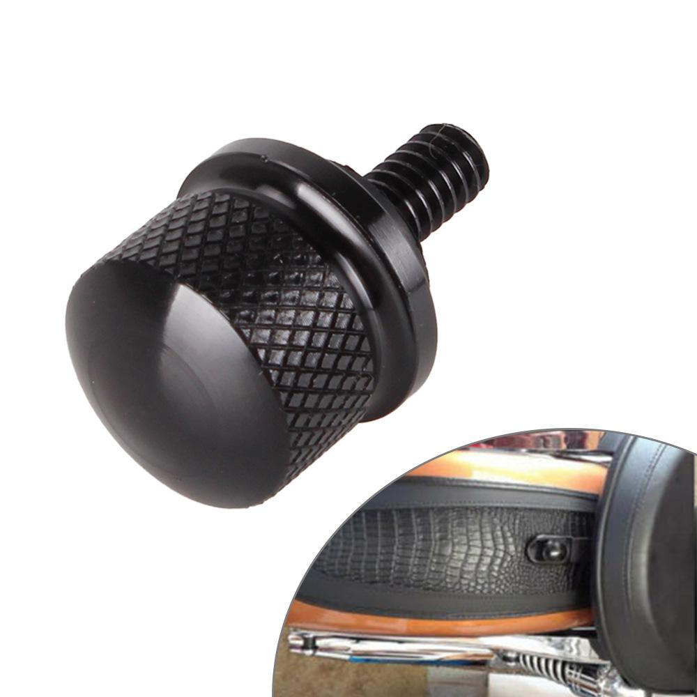 Harley Seat Screw Kit: Quick Release M6 Nuts for Motorcycle Seat Cushion & Fender Accessories