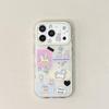 Cartoon Double Layer Rabbit Pony iPhone 15/16/17 Pro Max Anti-Drop Case