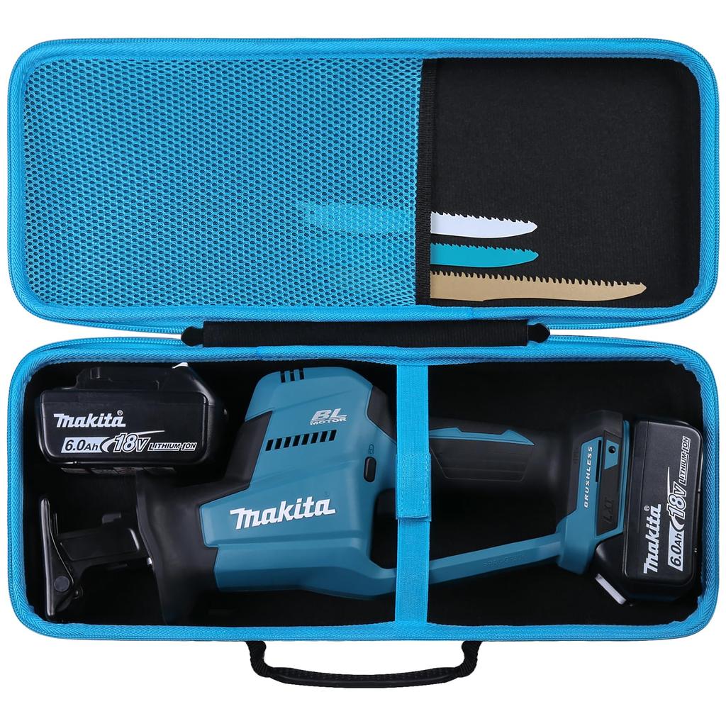 Makita JR189DZ 18V Cordless Reciprocating Saw Storage Case (Case Only) - Khanka