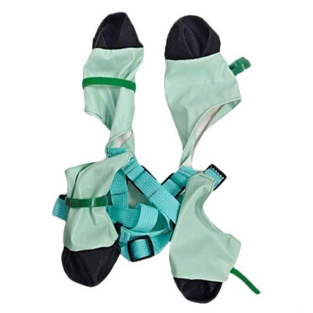 Breathable Dog Suspender Boots Waterproof Pets Paws Protector Anti-Slip Dog Shoes Rain Day