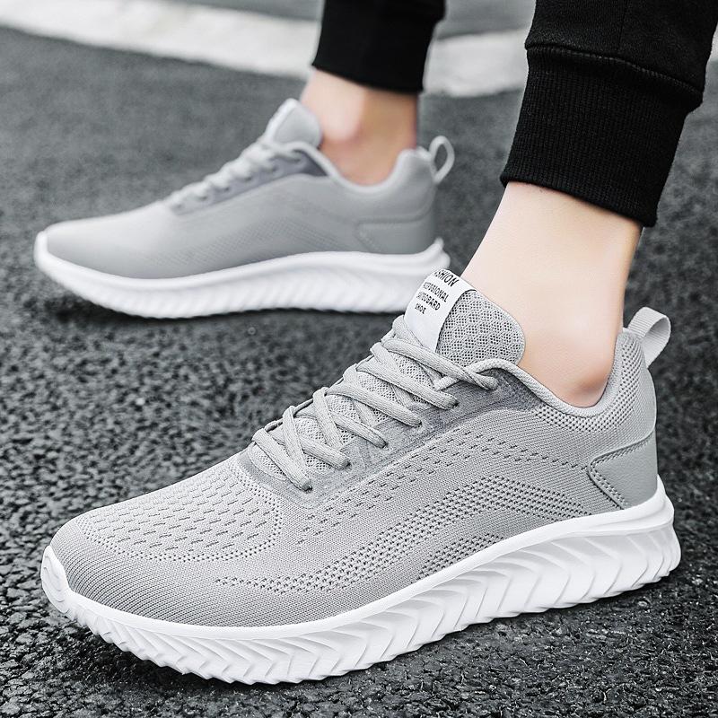 

Кроссовки мужские с плоским дном популярные для вождения весенние спортивные дышащие кроссовки для автомобиля для мужчин Tide 45