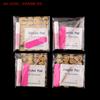 1 Set of 5 Pieces Double-sided Tape Adhesive Stickers for Fake Nails Super Sticky Waterproof Breathable Transparent Jelly Glue
