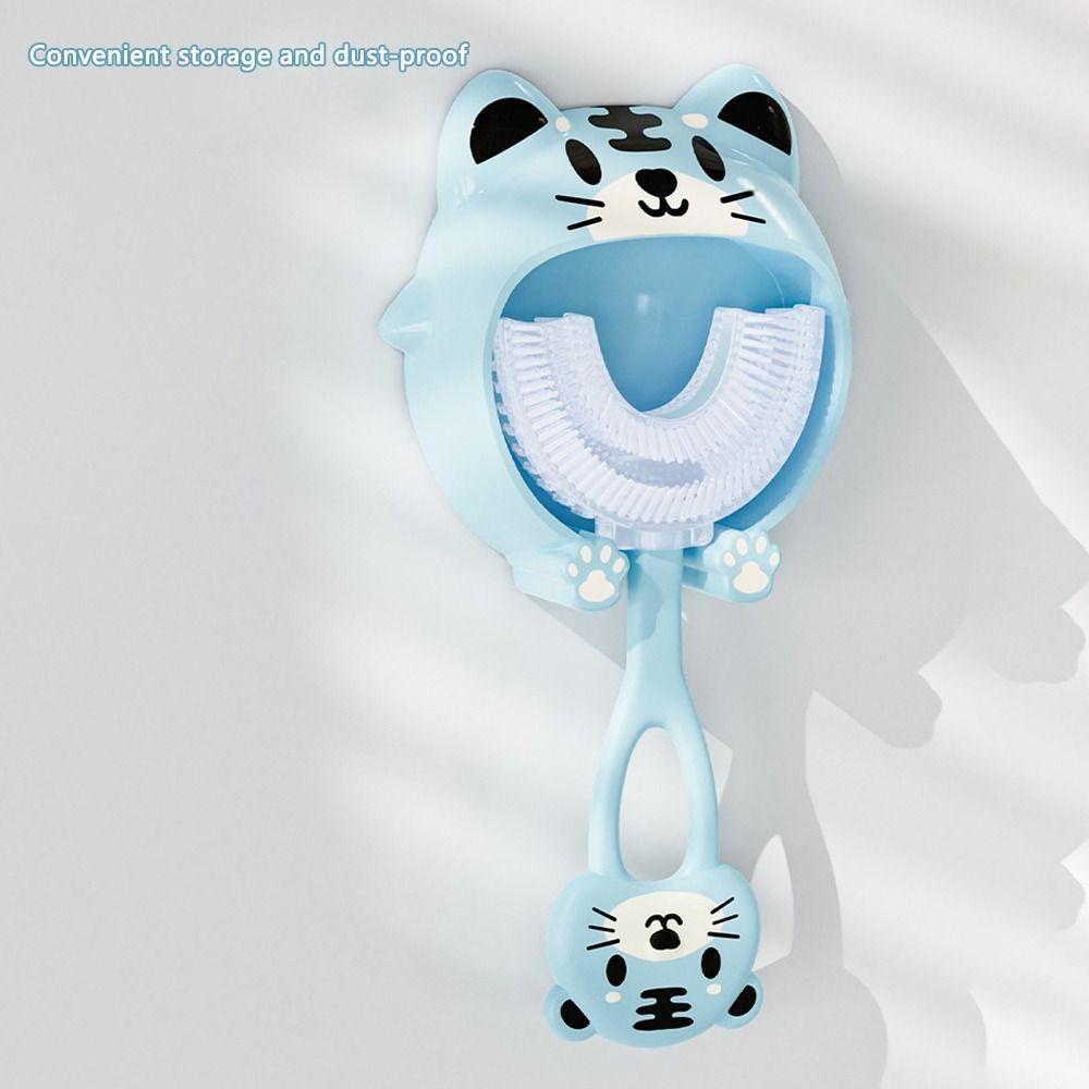Cleaning A Dent Enfant Silicon U Shape Toothbrush Tooth Brush Cleaning Brosse Teeth Clean Brush