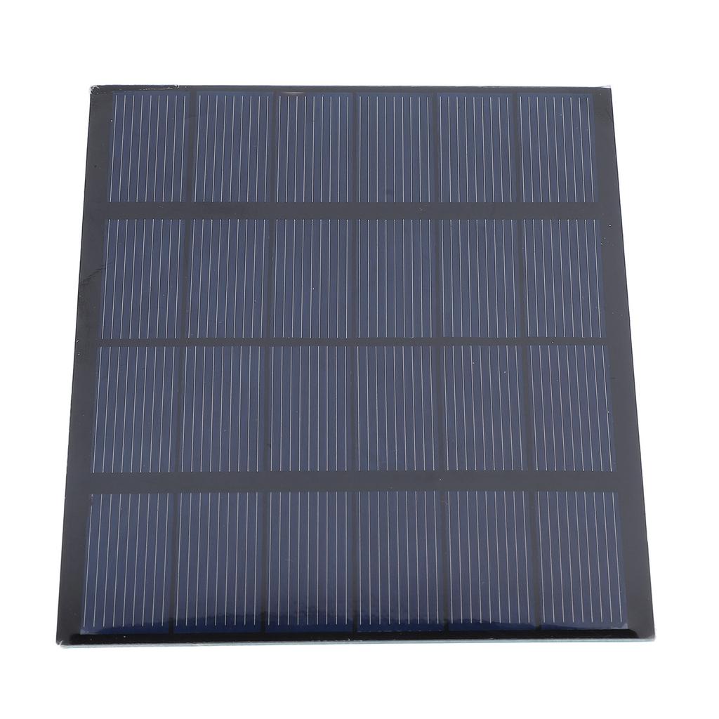 1.5W 6V Solar Panel Polysilicon PET Laminated Board Small Portable Solar Charging Panel for Home Commercial Industrial