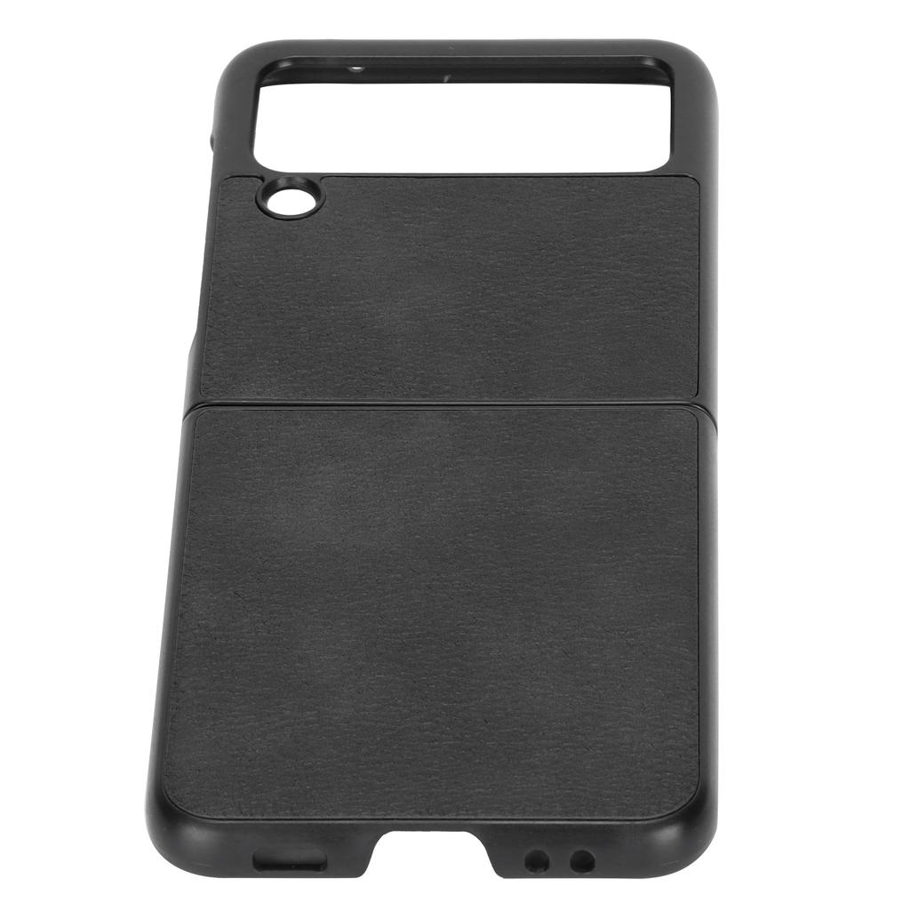 Lychee Pattern Leather Phone Cover Full Protection Shockproof for Samsung Galaxy Z Flip 3