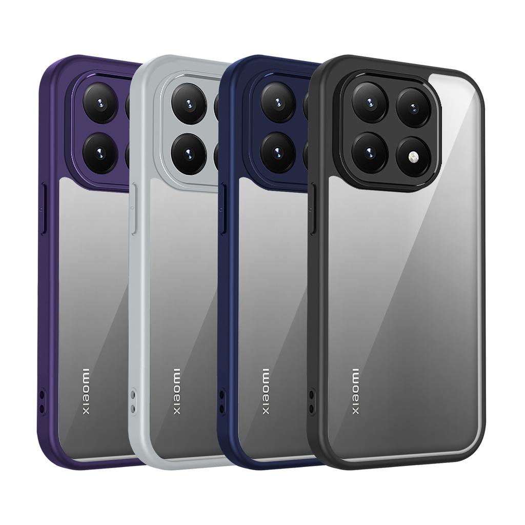 For Xiaomi 15T 5G Case Air Cushion Shockproof Silicone TPU Bumper Clear Matte Back Cover Hard Case for Xiaomi 15T Xiaomi15T 2025