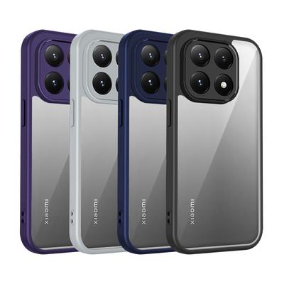 Für Xiaomi 15T 5G Hülle Air Cushion Stoßfest Silikon TPU Stoßfänger Klar Matt Rückseite Hartschalenhülle für Xiaomi 15T Xiaomi15T 2025