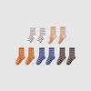 Yeehoo Kids' Non-Slip Mid-Calf Socks 5-Pack