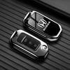 Car Flip Key Case Cover Protector Shell Keychain For Honda Civic CR-V HR-V Accord Jade Crider Odyssey 2015-2018 Auto Accessories