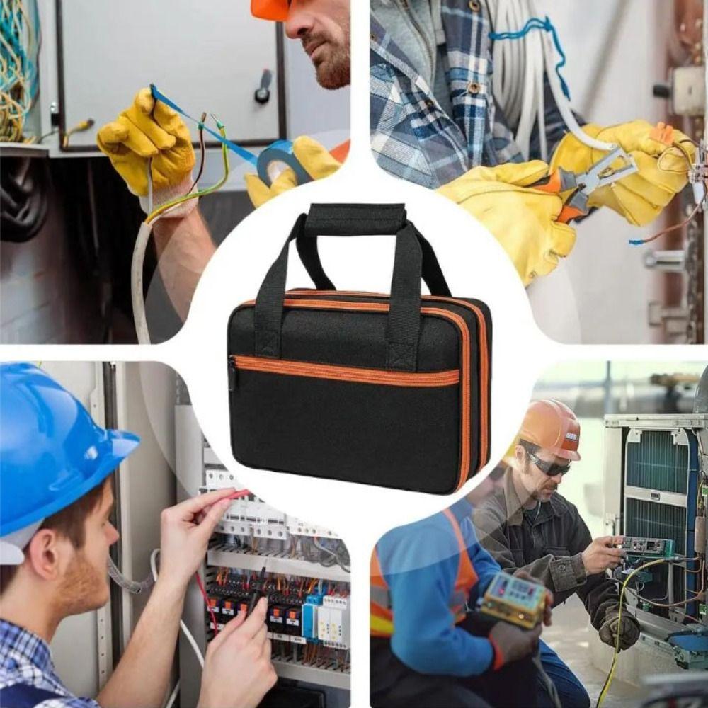 Efficient Organization Tool Storage Bag Portable Mechanic Tool Bag  Professional Use