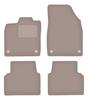Dywaniki welurowe w kolorze beżowym: Volkswagen ID.3 hatchback (2019-)