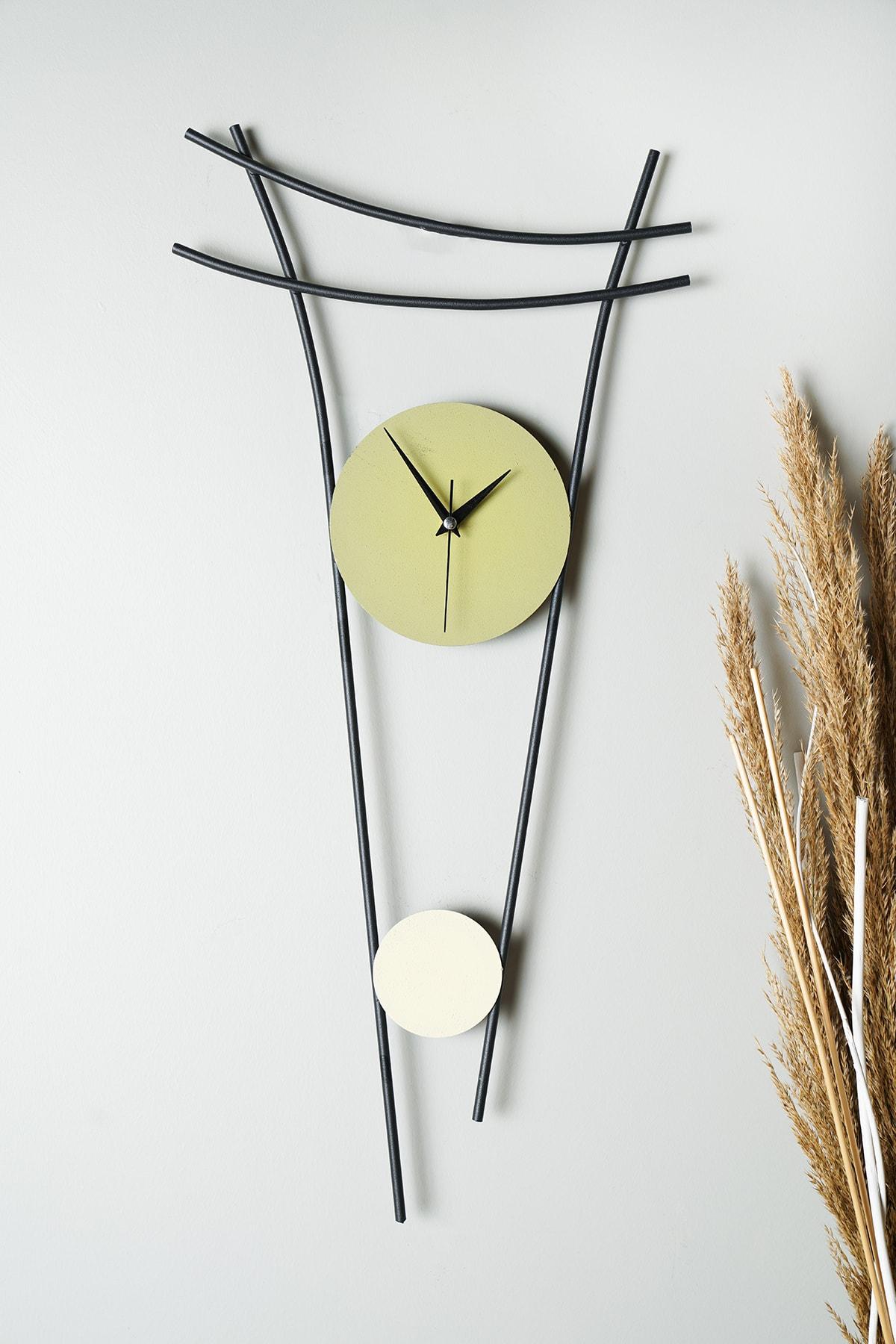 

Muyika Heit Metal 73-34см Декоративные настенные часы Mds-r 73x34