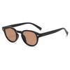 Retro Round Frame Sunglasses For Women'S High-End Rice Nails, Small Frame Uv-Proof Sunglasses For Men