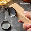 Pack Of 5 Solid Wood Nail Beer Bottle Openers with Ergonomic Handle Drink Lid Remover for Home Use Kitchen Accessories