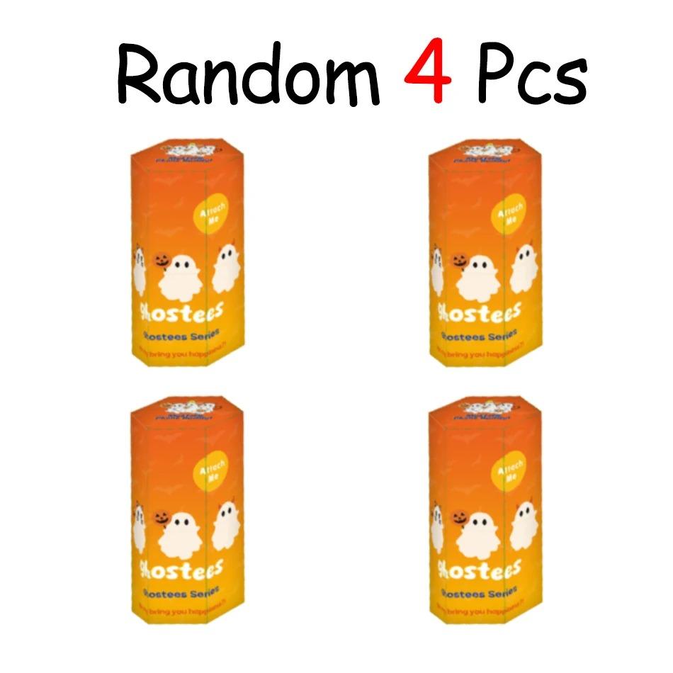 Ghostees Mystery Phone Buddy Cute Halloween Phones Decor Blind Box Collect Hippers Action Figure Mystery Toys Kid Surprise Gifts