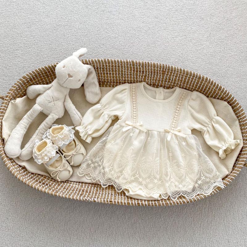 Sweet Baby Girl Princess Bow Romper L