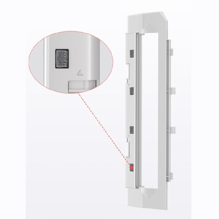 Replacement Main Brush Cover Vacuum Cleaner Accessory Main Brush Case Replacement Part ABS Texture for Robot Vacuum