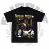 2026 Summer Michael Jackson Portrait Print Short-Sleeved Retro T-Shirt High-end Luxury Unisex Style Both of Men and Women