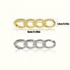 4-in-1 No-Sew Waist Buckle: Adjustable Belt for Jeans & Dress Sleeves. 3pcs Alloy Snap Fastener, Fits Most Waistbands.