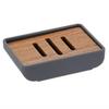 Tempesti Gray Bathroom Soap Dish