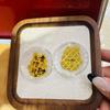 Pure Gold 999 Wealth-Boosting Mobile Phone Sticker - 2mg Gold for Daily Prosperity
