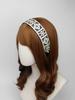 Maia Geometric Pattern Headband - Black A