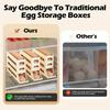 Egg Box Refrigerator Storage Container Four-layer Automatic Egg Roll Machine Anti-drop Egg Storage Box Egg Basket Food Container