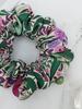Maia Rose Jacquard Scrunchie - Purple