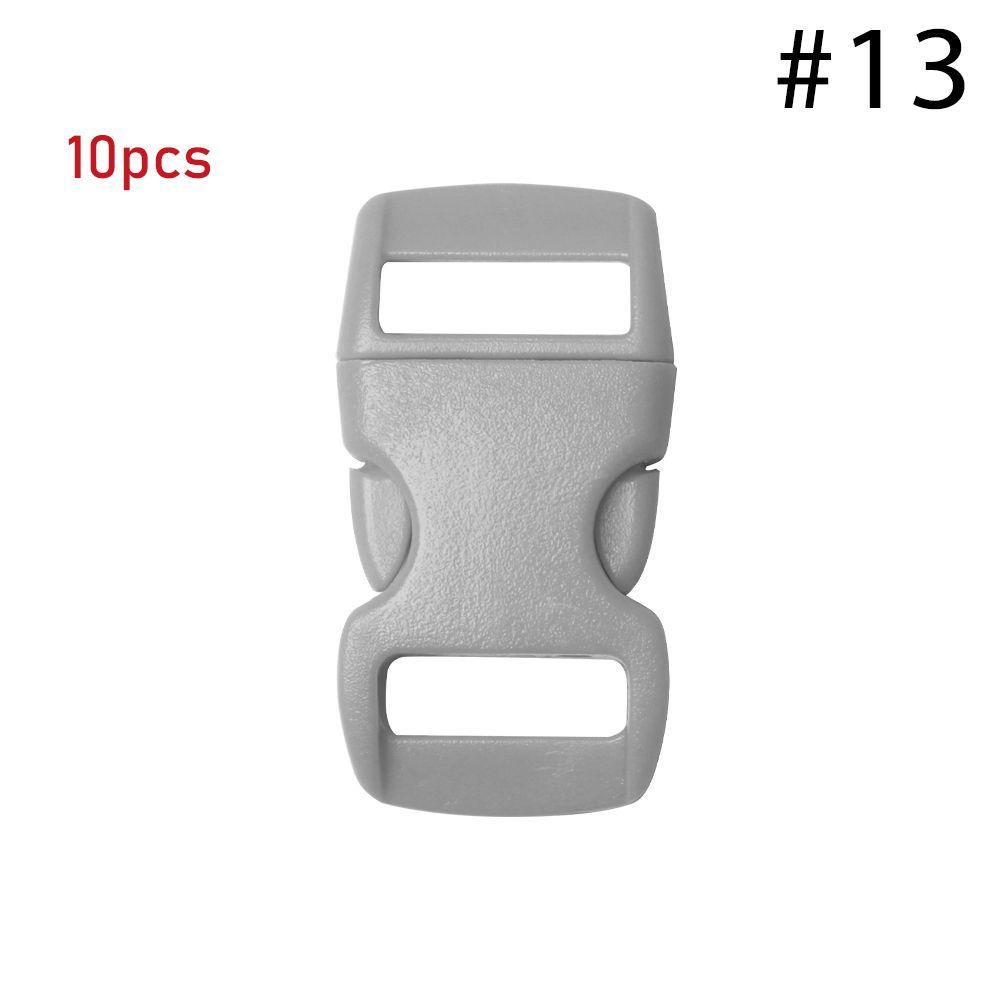

Hot sale 3/8 10mm Curved Side Release Buckle Camp Bag Parts Dog Collar Strap Webbing Outdoor Tool 10pcs color 13