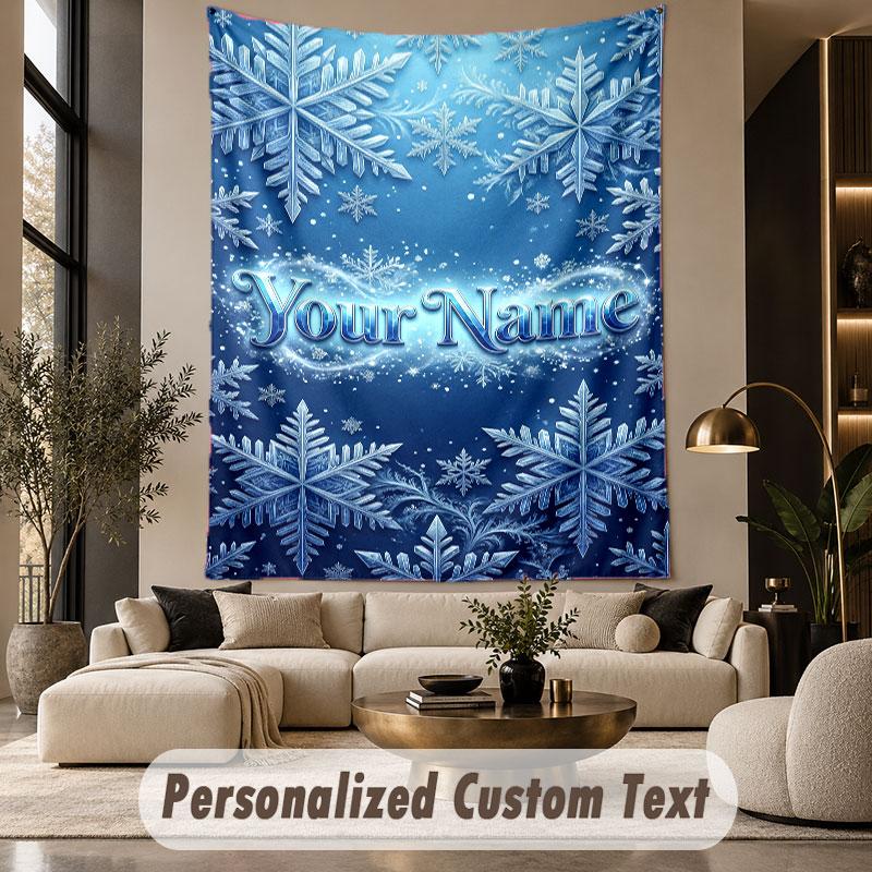Fantasy Magic (117) Theme Custom Tapestry Personalized Custom Name Text Wall Hanging Tapestry Home Decor Background Cloth