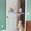 Bird Interactive Toy Electric Hanging Flying Bird Funny Stick Catch Rope Dog Toy