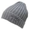 AVIREX Double Knit Cap Watch Cap Logo Embroidery (JP, One Size, 57.0 cm-59.0 cm, gray)