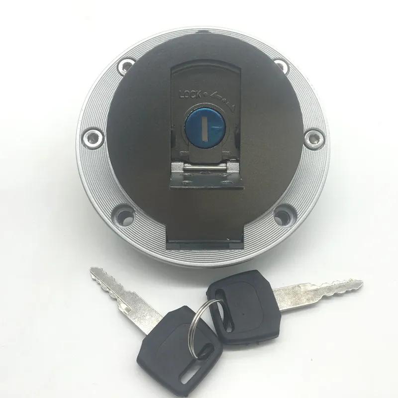 Motorcycle Aluminum Fuel Tank Gas Cap Cover W/ Key For Yamaha XJ600S Diversion 1993-2002