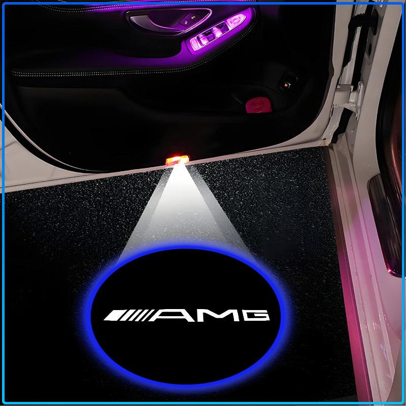 Voor Mercedes-Benz W213 W212 W220 W221 W222 W108 W126 W140 W168 W169 W176 W177 2ST Auto Deur Welkom LED Verlichting Projector Lamp Auto Accessoires