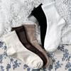 1 Pair of Domestically Produced 22 Women's Daily Mid-calf Socks