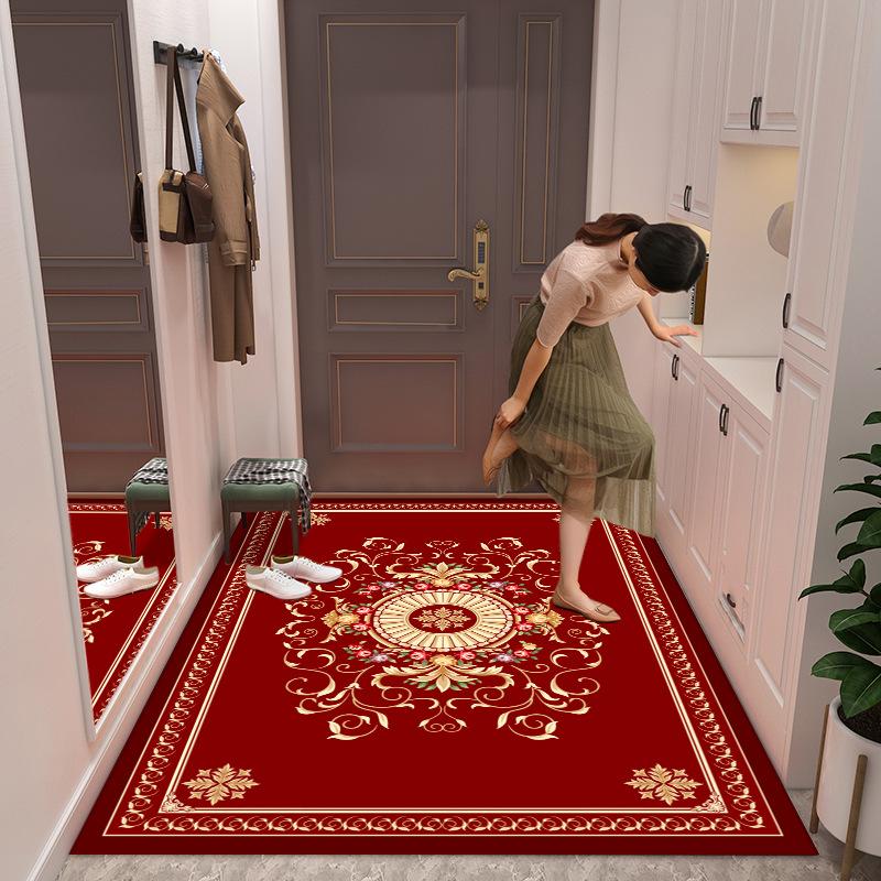 Entrance Door Mat Large Entrance Mat Dirt Resistant Door Mat Household Carpet Entrance Mat Foyer Outdoor