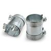 Stainless Steel High Quality Exhaust Tube Pipe Joiner Sleeve Clamp Connector Exhaust Tube Pipe Connector Length 95mm