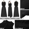 Polo Knit Sleeveless Docking Long Summer Stylish Knit M Camel [Kobe Lettuce] Dress, Dress, Dress, Clothes, Women's, Elegant, [E3520]