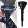 Embudo de Repostaje con Filtro para Motocicleta, Gasolina, Aceite de Motor, Embudo Moto Coche, Embudo de Boca Larga, Herramientas de Llenado para Reparación de Coches